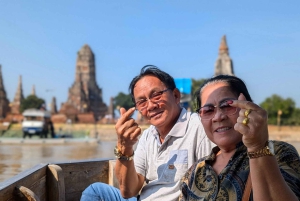 Ayutthaya: Prywatna wycieczka wycieczkowa z opcjonalną wizytą w świątyni