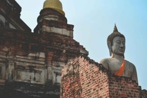 Ayutthaya: Sunset Bike Tour and Scenic Boat Ride