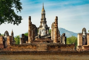 Ayutthaya: Sunset Bike Tour and Scenic Boat Ride