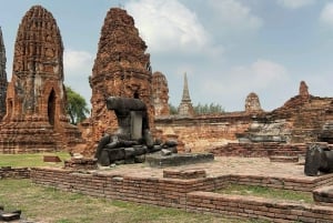 Ayutthaya: Sunset Bike Tour and Scenic Boat Ride