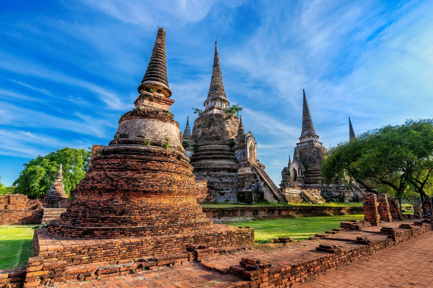 Ayutthaya: UNESCO erfgoed tempels en café dagtour