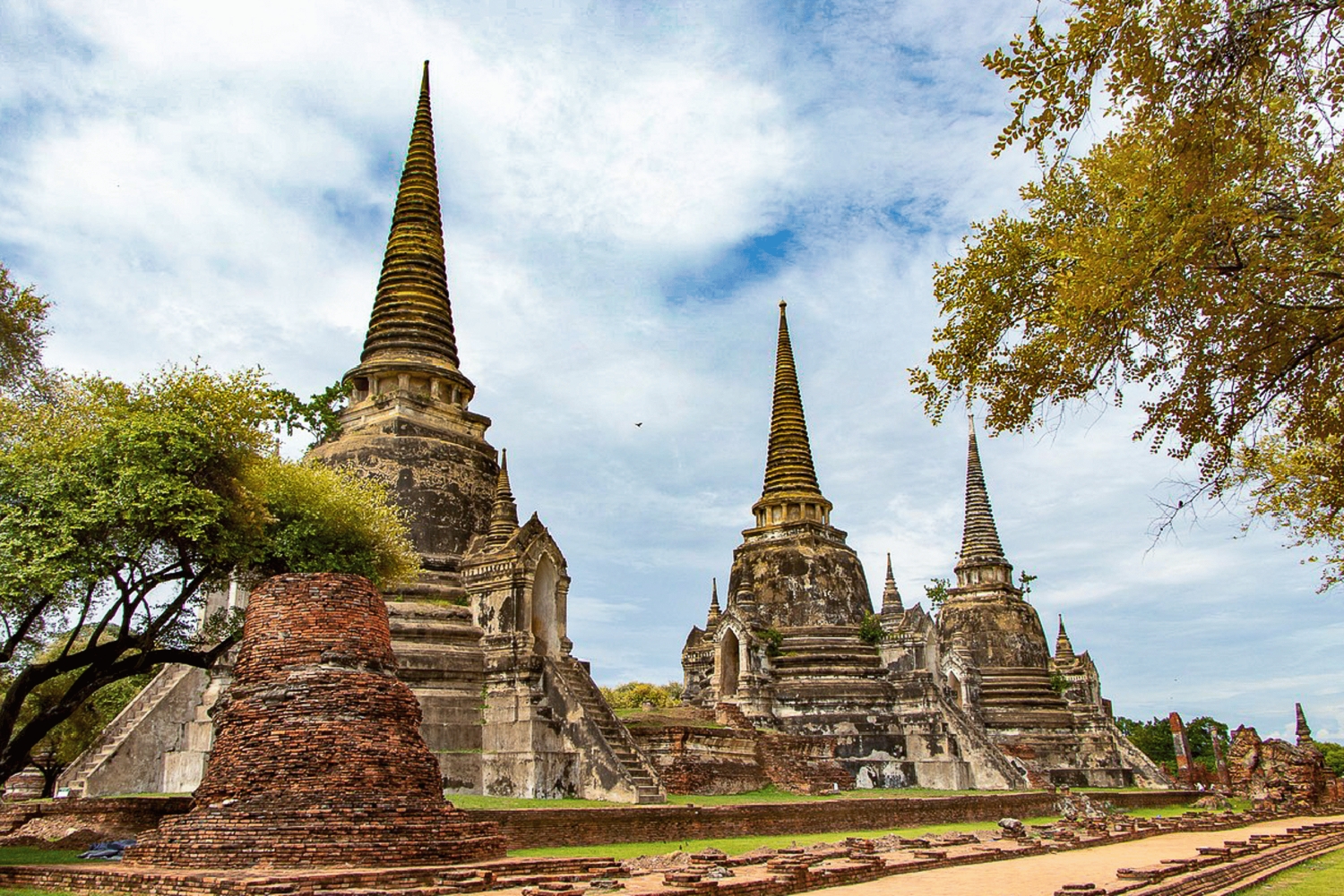 Ayutthaya: UNESCO erfgoed tempels en café dagtour