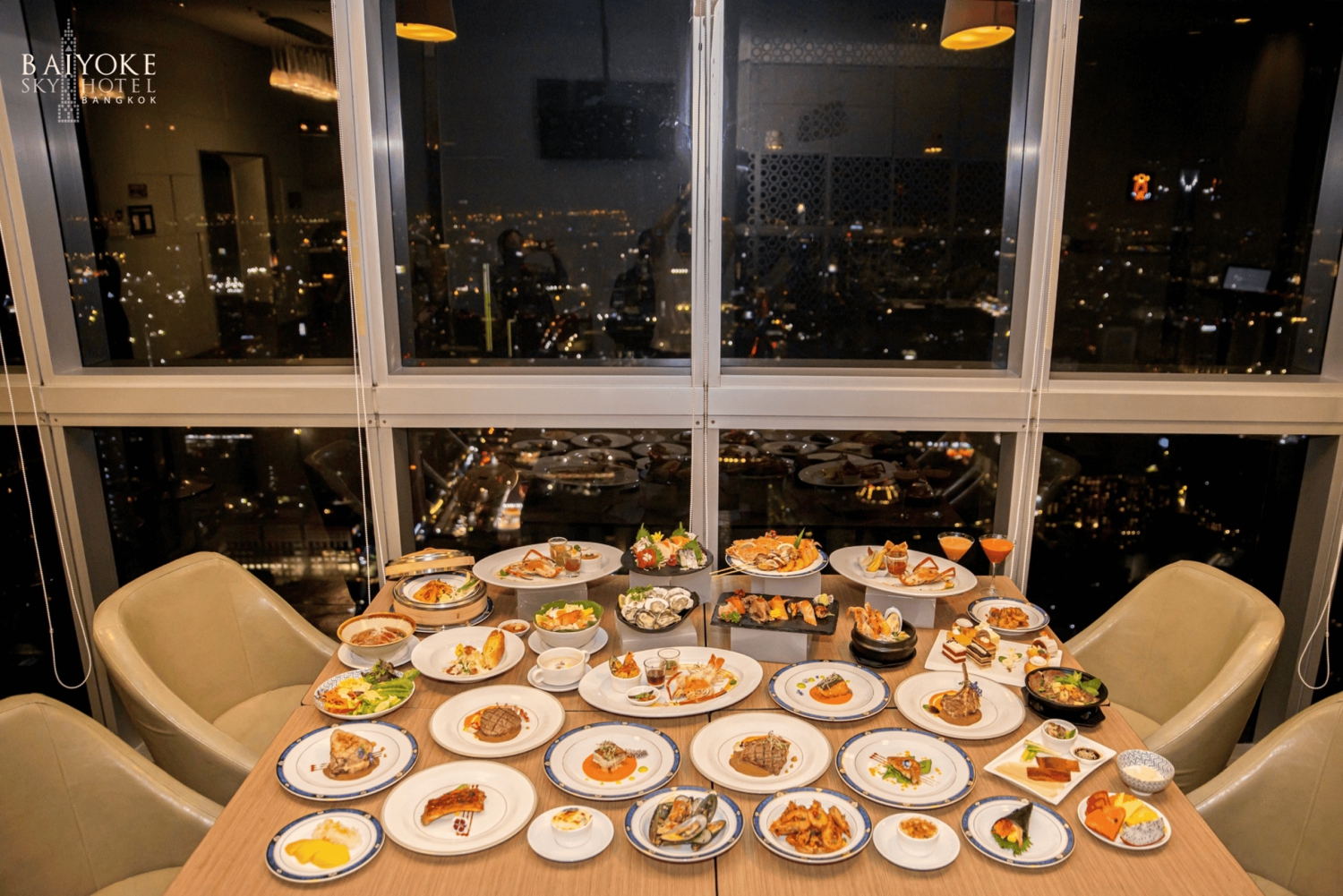 Baiyoke 82nd Floor Crystal Grill Buffet & Observation Deck