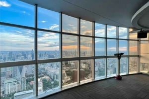 Bangkok: Baiyoke Sky Hotel Observatory Entry Ticket & Drink