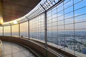 Bangkok: Baiyoke Sky Hotel Observatory Entry Ticket & Drink