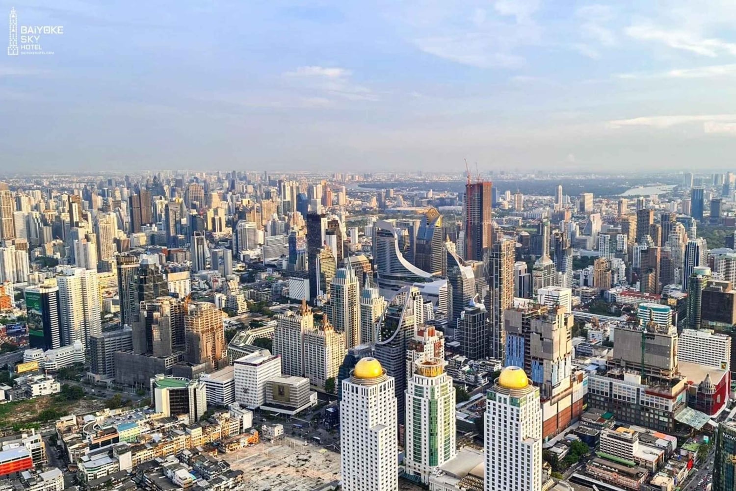 Baiyoke Sky Hotel: билет на смотровую площадку и вращающуюся площадку