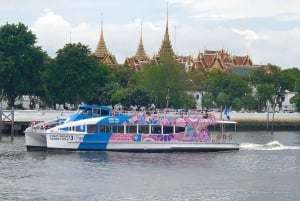 Bangkok: Passe de 1 dia pelo rio Chao Phraya com barco fluvial