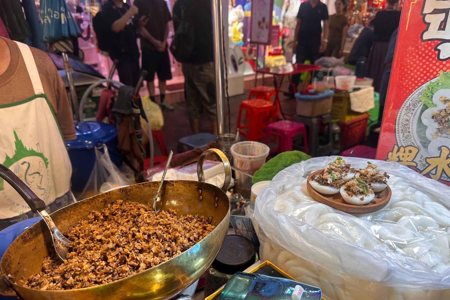 Bangkok: 12+ provsmakning av dolda pärlor, street food och marknadstur