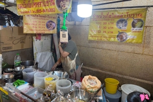Bangkok: 12+ provsmakning av dolda pärlor, street food och marknadstur