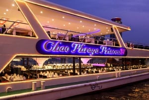 Bangkok: Elvecruise med middag på «Chao Phraya Princess»