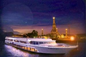 Bangkok: crociera fluviale e cena di 2 ore con spettacoli