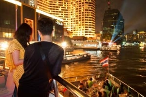 Bangkok: 2-timers White Orchid River-tur med middag og shows