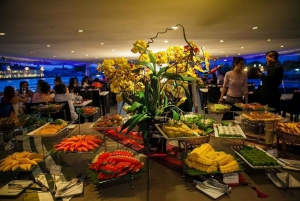 Bangkok: White Orchid-kryssning med middag och föreställning