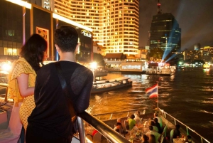 Bangkok : Dîner et spectacles de 2 heures sur la croisière fluviale White Orchid