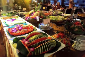 Bangkok : Dîner et spectacles de 2 heures sur la croisière fluviale White Orchid