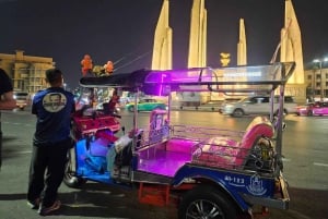Bangkok: 2-hour Old City Night Food Tasting on CHOB TUK TUK