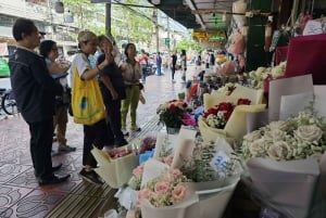Bangkok: 4-godzinny targ kwiatowy i mini grupa Little India Tour