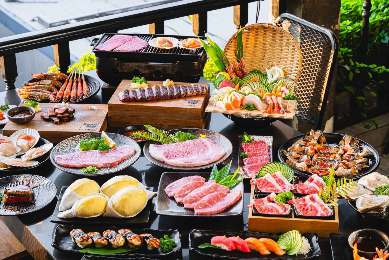 Bangkokissa: Beef Lava Grill Buffet Package
