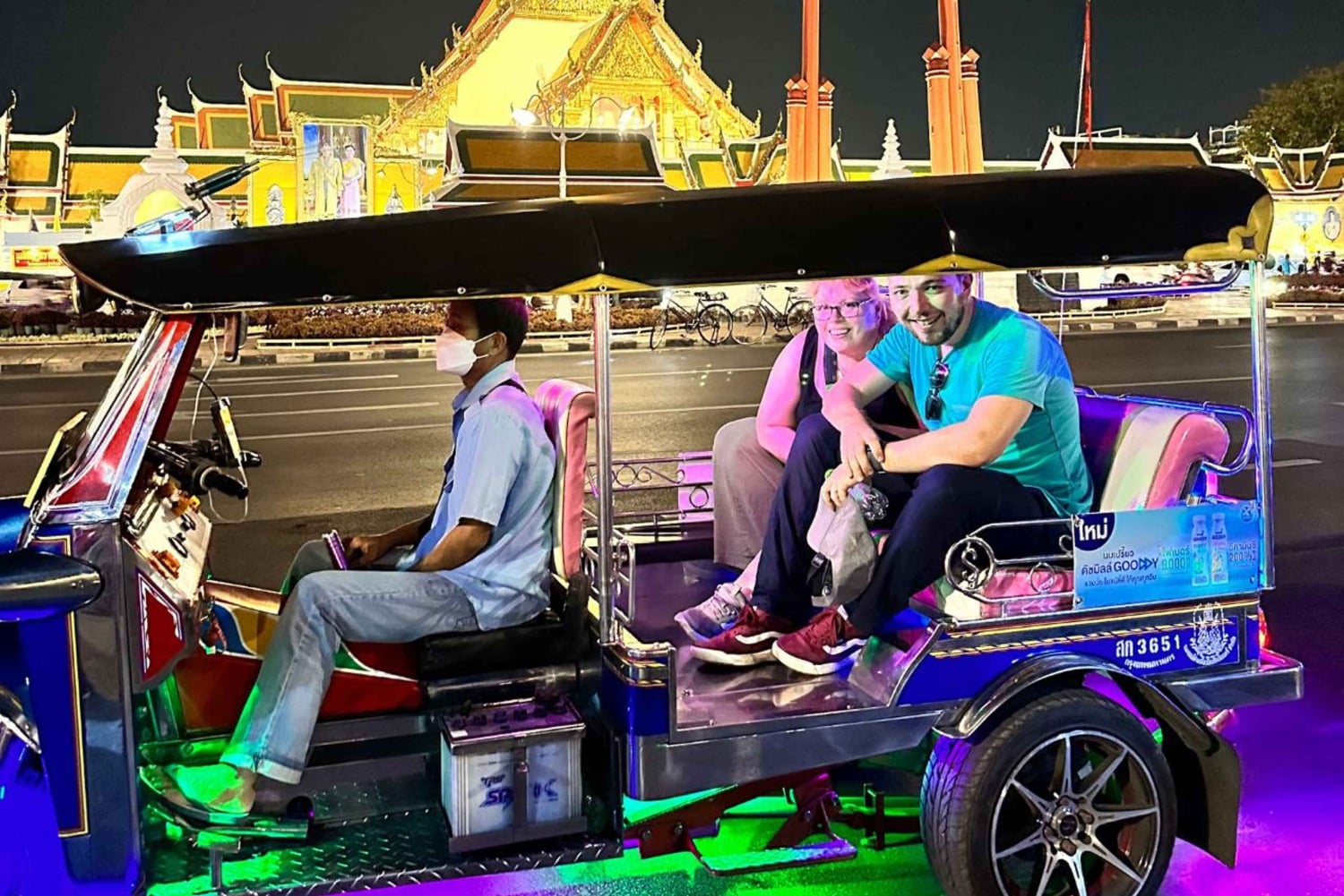 Visite culinaire en tuk-tuk à Bangkok