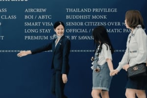 Bangkok Airport: Butlerservice med prioriterad kö