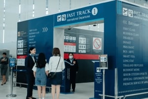 Bangkok Airport: Butlerservice med prioriterad kö