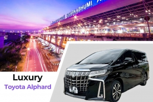 Bangkok: Airport transfers by Toyota Alphard a luxury van