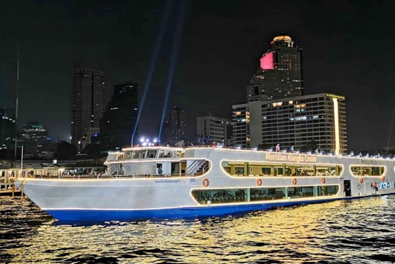 Bangkok: Crucero con cena por el río Alangka Chao Phraya