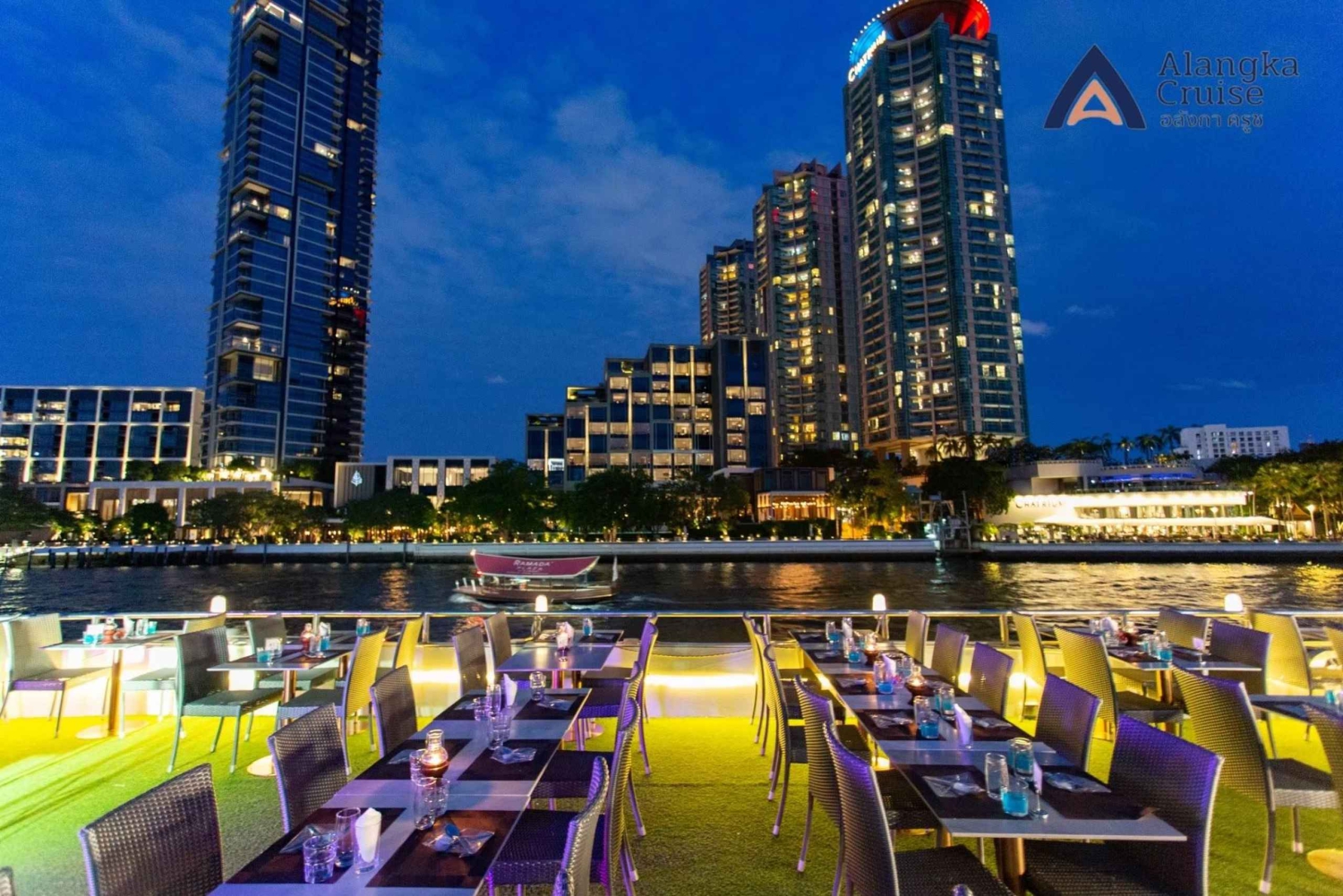 Bangkok: Alangka Luxuskreuzfahrt mit Buffet und Live-Musik
