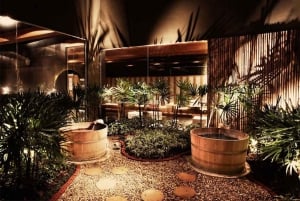 Bangkok: Pase de un día para el baño y balneario Yunomori Sathorn Onsen