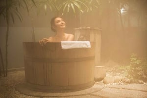Bangkok: Pase de un día para el baño y balneario Yunomori Sathorn Onsen