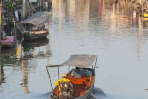 Bangkok : Mercato galleggiante di Amphawa e mercato ferroviario di Maeklong