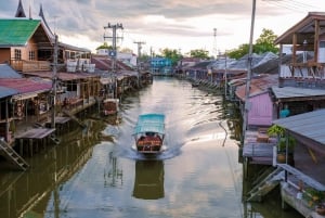 Bangkok: pływający targ w Amphawie i targ kolejowy w Maeklong