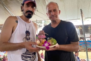 Bangkok: Amphawa, mercado flutuante, comboio e barco com pirilampos