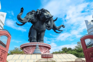 Bangkok: Wycieczka po starożytnym mieście Muang Boran i muzeum Erawan