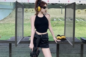 Aventura no Campo de Tiro do Exército de Banguecoque e Tour ao Torrefador de Café