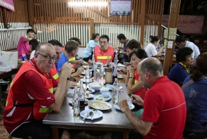 Bangkok o zachodzie słońca 5-godzinna wycieczka rowerowa