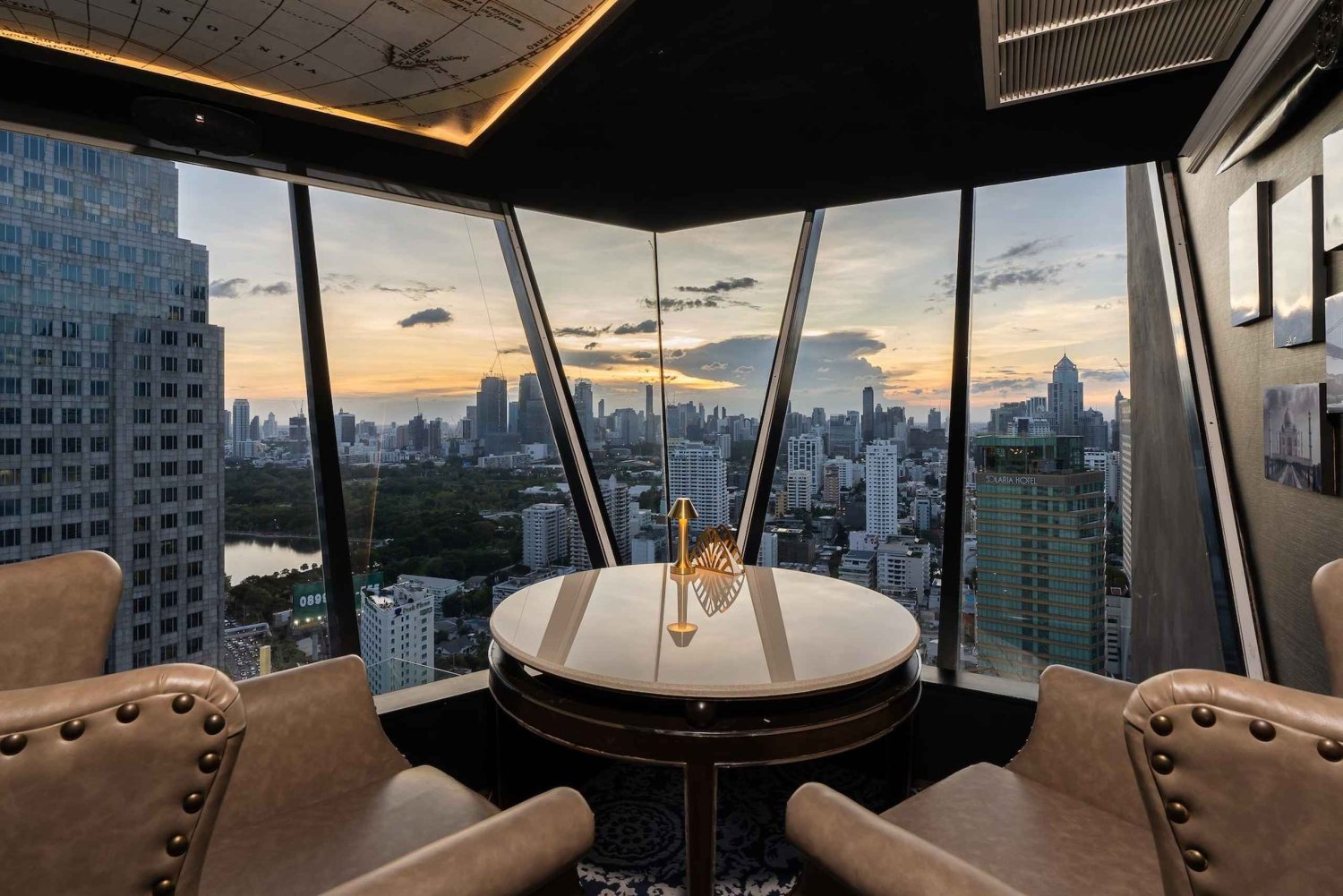 Bangkok: Azotea del Axis & Spin Sky Lounge & Bar