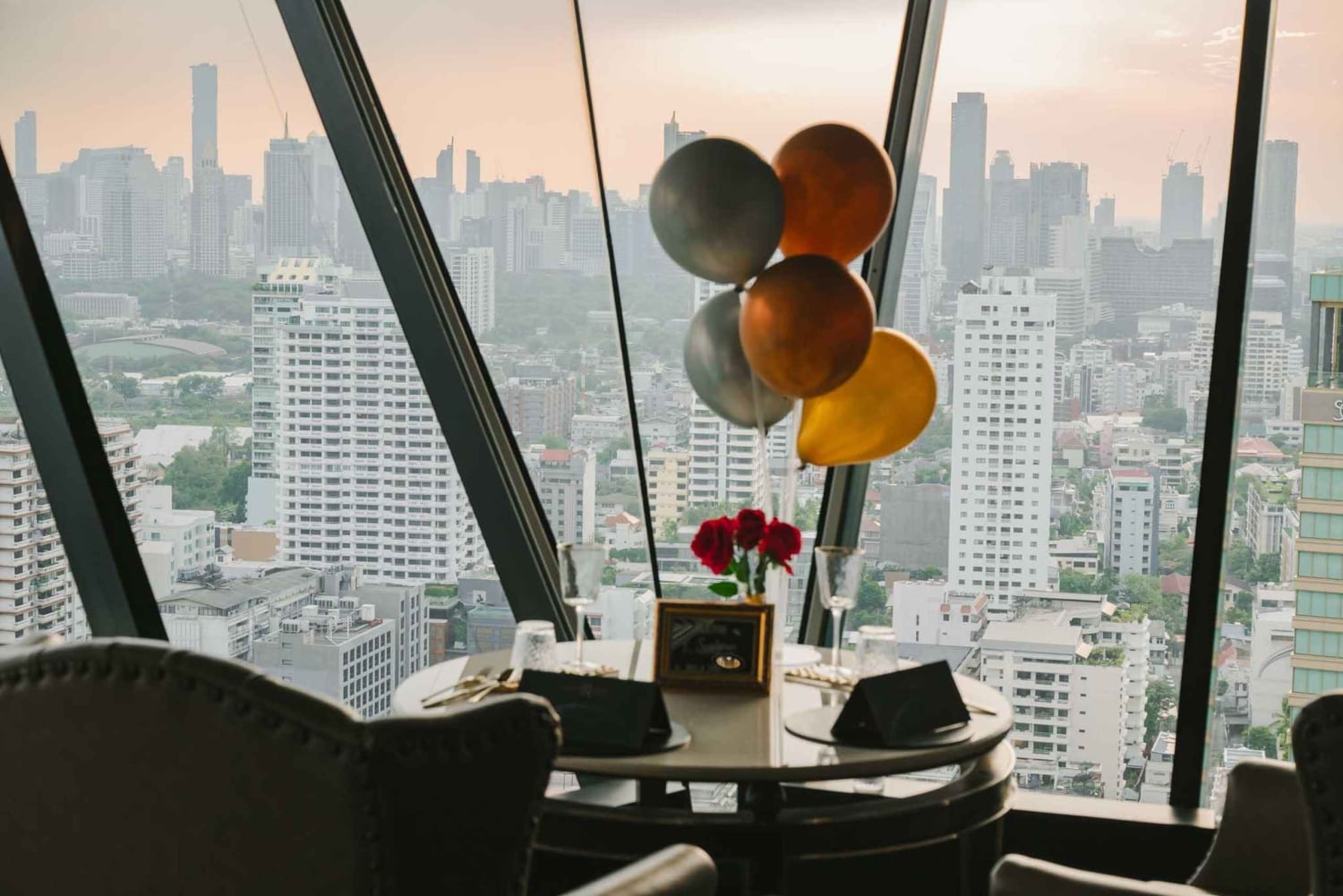 Bangkok: Axis & Spin Sky Lounge & Bar Rooftop