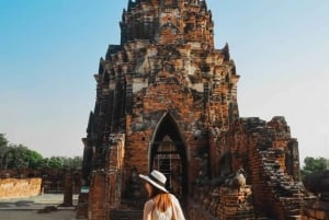 Bangkok Ayutthaya forntida stad Instagram Tour