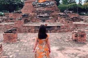 Visite Instagram de la ville ancienne d'Ayutthaya à Bangkok