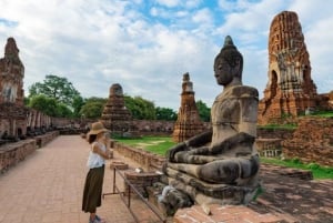 Tour Instagram dell'antica città di Bangkok Ayutthaya