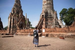 Bangkok: Ayutthayan kulttuuriperintö – päiväkierros junalla ja bussilla