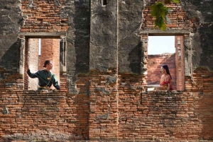 Bangkok: Ayutthayan kulttuuriperintö – päiväkierros junalla ja bussilla