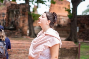 Bangkok: Ayutthayan kulttuuriperintö – päiväkierros junalla ja bussilla