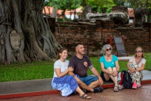 Bangkok: Ayutthayan kulttuuriperintö – päiväkierros junalla ja bussilla