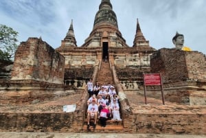 Bangkok: Ayutthaya & Local Market Tour In Spanish or English