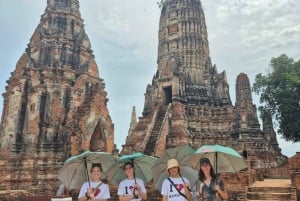 Bangkok: Ayutthaya & Local Market Tour In Spanish or English