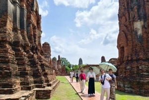 Bangkok: Ayutthaya & Local Market Tour In Spanish or English