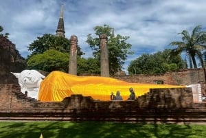 Bangkok: Ayutthaya & Local Market Tour In Spanish or English