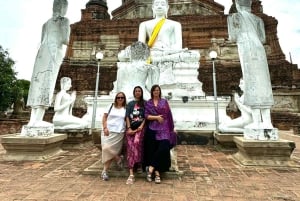 Bangkok: Ayutthaya & lokale markttour In het Spaans of Engels